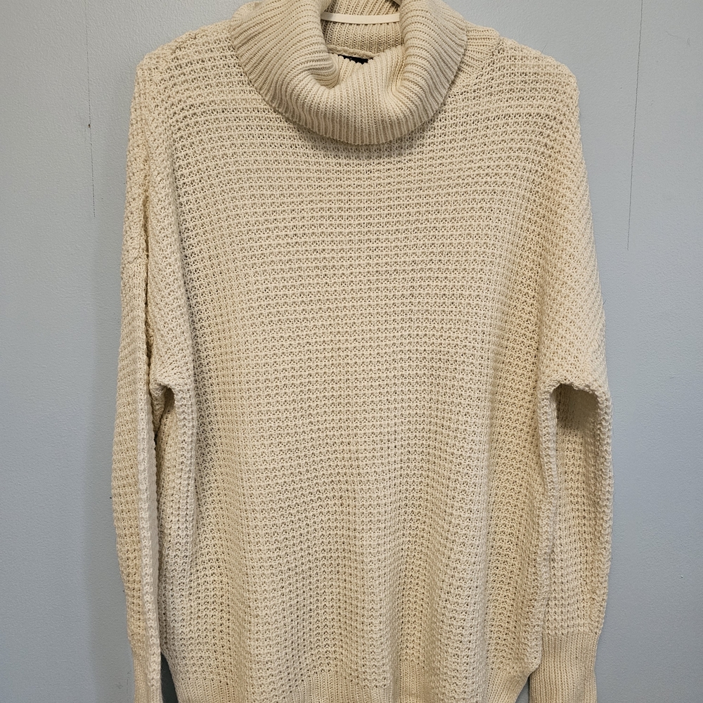 Cozy Cream Turtleneck Sweater